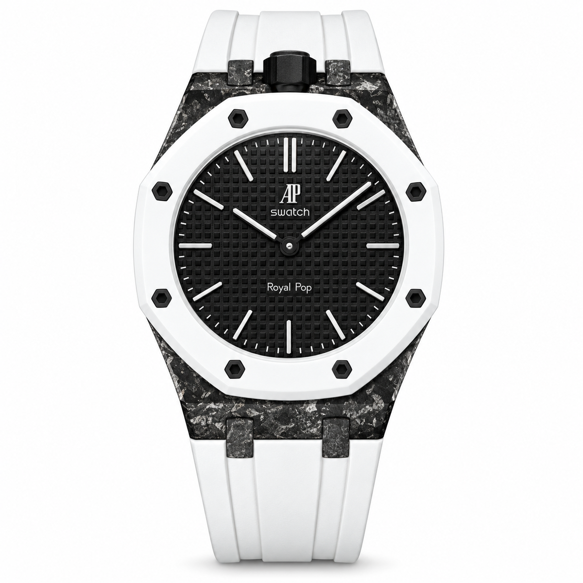 SWATCH ROYAL POP OCHO NEGRO compreso di cinturino